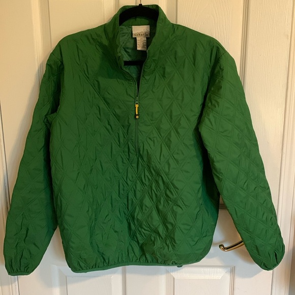 Sahalie Quilted Jacket Green Size XS - Picture 1 of 15